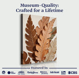 Abstract Autum Leaves Wall Art - Tailored Canvases - Flyclothing LLC