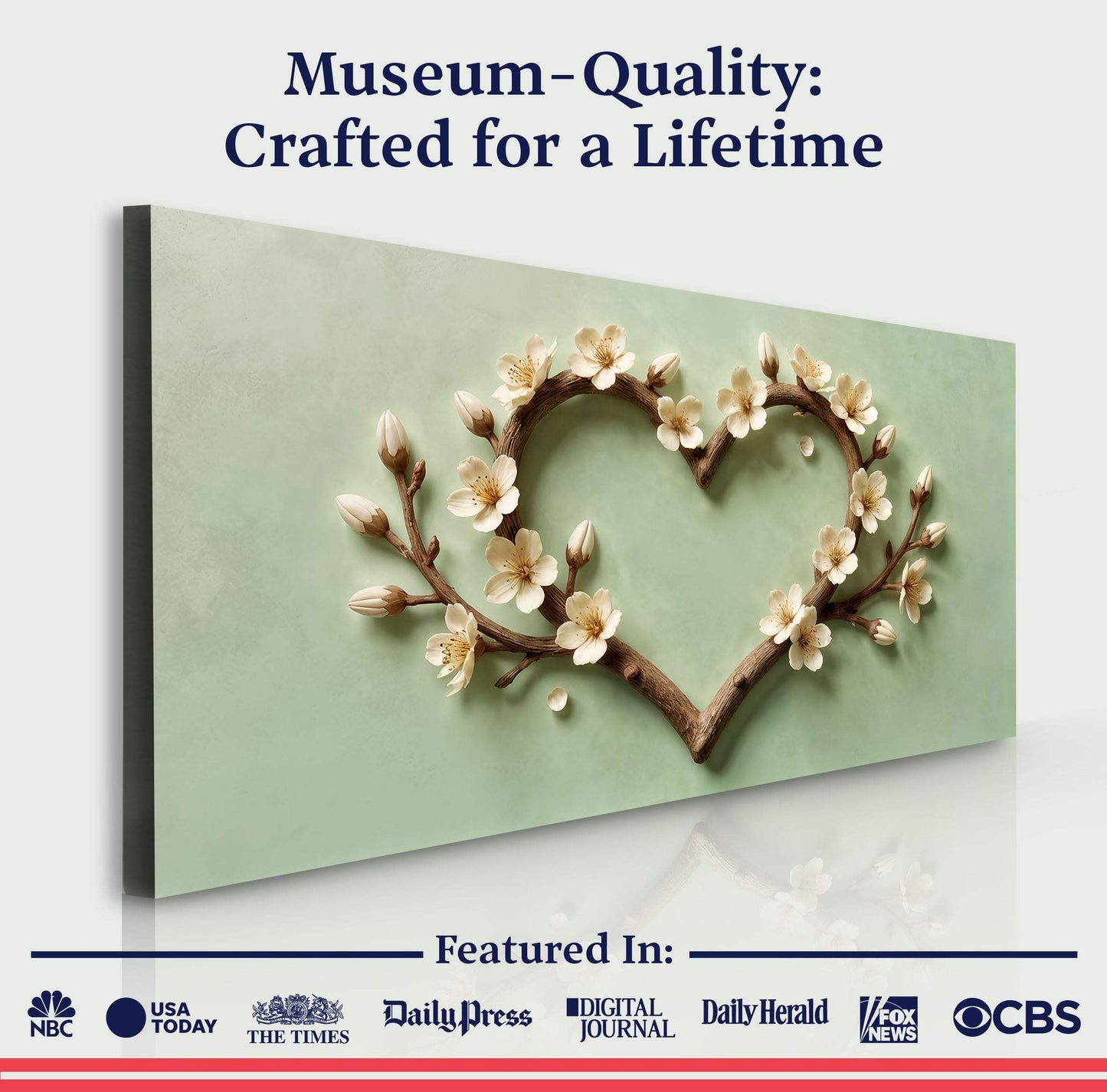 Harmony in Bloom Wall Art - Tailored Canvases - Flyclothing LLC