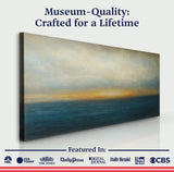 Waterscape Abstract Wall Art V - Tailored Canvases - Flyclothing LLC