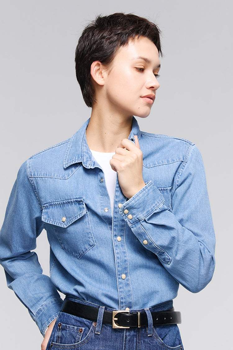 The Freeway Classic Western Shirt HJ908 - Hey Joanie - Flyclothing LLC