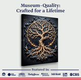 3D Celtic Tree of Life Wall Art II - Tailored Canvases - Flyclothing LLC