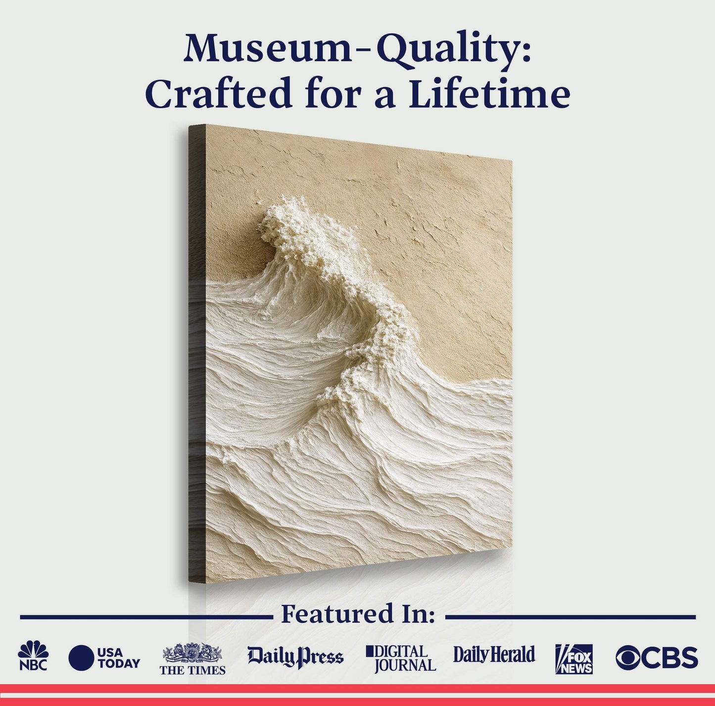 Modern Neutral Mountain Wall Art - Tailored Canvases - Flyclothing LLC