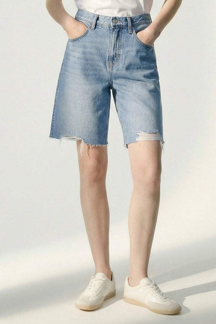 Coastal Breeze 90's Bermuda Shorts HJ807 - Hey Joanie - Flyclothing LLC