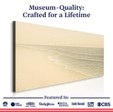 Beach Shoreline Coastal Wall Art III - Tailored Canvases - Flyclothing LLC