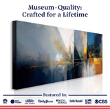 Abstract Geometric Lines Wall Art III - Tailored Canvases - Flyclothing LLC