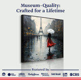 Paris Stroll Painting Wall Art - Tailored Canvases - Flyclothing LLC