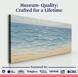 Serene Ocean Wave Coastal Wall Art VI - Tailored Canvases - Flyclothing LLC