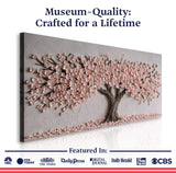 Blush Blossom Wall Art - Tailored Canvases - Flyclothing LLC