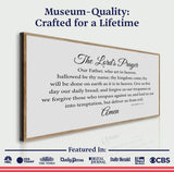 The Lord's Prayer Faith Sign - Tailored Canvases - Flyclothing LLC