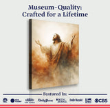 Risen Glory Faith Wall Art - Tailored Canvases - Flyclothing LLC