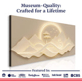 Modern Mountain Landscape Wall Art - Tailored Canvases - Flyclothing LLC