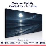 Beach Shoreline Coastal Wall Art - Tailored Canvases - Flyclothing LLC