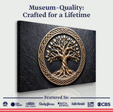 3D Celtic Tree of Life Wall Art V - Tailored Canvases - Flyclothing LLC