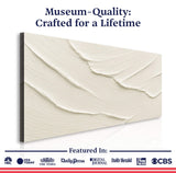 Abstract Minimalist Wave Wall Art II - Tailored Canvases - Flyclothing LLC