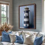 Wooden Lighthouse Coastal Wall Art - Tailored Canvases - Flyclothing LLC
