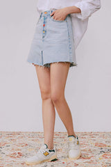 Rainbow Pleat Skort HJ119 [FINAL SALE] - Hey Joanie - Flyclothing LLC