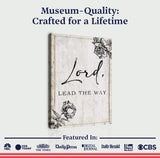 Lord Lead The Way Faith Sign - Tailored Canvases - Flyclothing LLC