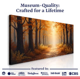 Abstract Forest Landscape Wall Art - Tailored Canvases - Flyclothing LLC