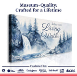 Living Water - John 4:10 Faith Sign II - Tailored Canvases - Flyclothing LLC