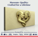 Eternal Love Figure Abstract Wall Art - Tailored Canvases - Flyclothing LLC