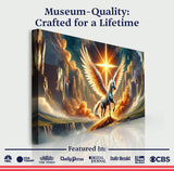 3D Horse Faith Wall Art V - Tailored Canvases - Flyclothing LLC