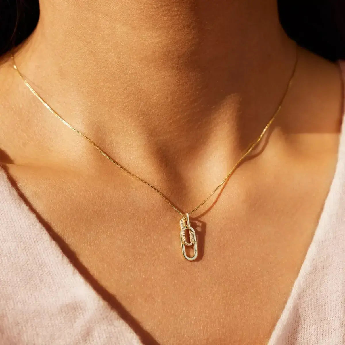 925 Sterling Silver Pendant Necklace - Trendsi - Flyclothing LLC