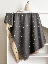 Heart Raw Hem Scarf - Trendsi - Flyclothing LLC