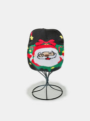 Christmas Pattern Knit Hat - Trendsi
