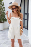 Knotted Strap Romper with Pockets - Trendsi - Flyclothing LLC