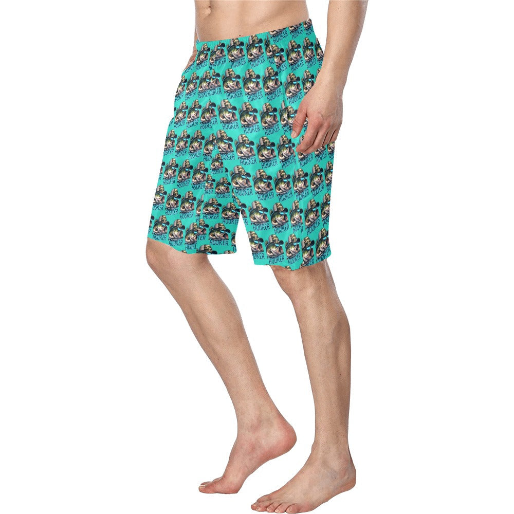 Baha Ranch Weekend Hooker Men's Beach Board Swim Shorts