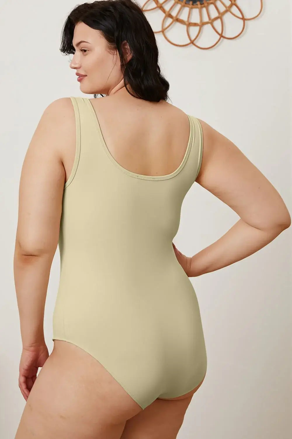 Basic Bae Full Size Square Neck Sleeveless Bodysuit - ShopBasicbae - Flyclothing LLC