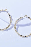 Alloy Hoop Earrings - Trendsi - Flyclothing LLC