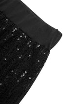 Sequin Wide Leg Pants - Trendsi - Flyclothing LLC