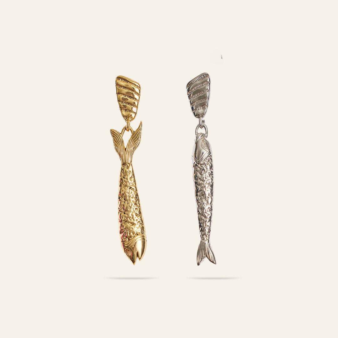 Long-style Artistic Stud Earrings Stainless Steel - My Store - Flyclothing LLC
