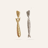 Long-style Artistic Stud Earrings Stainless Steel - My Store - Flyclothing LLC