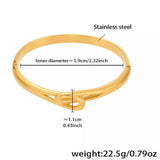 18K Gold-Plated Zircon Bracelet - Trendsi - Flyclothing LLC