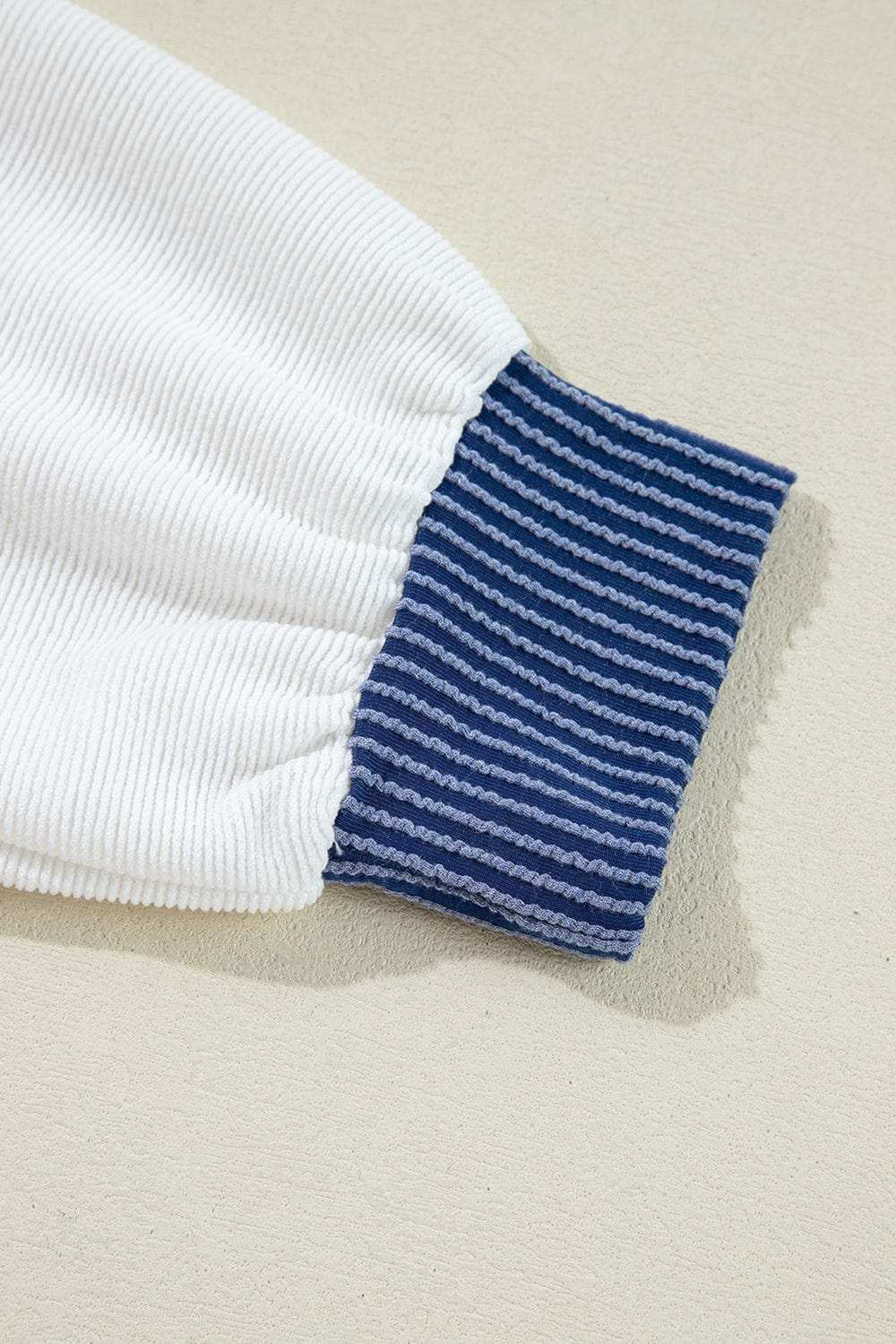 Corded Color Block Drawstring Hoodie - Trendsi - Flyclothing LLC