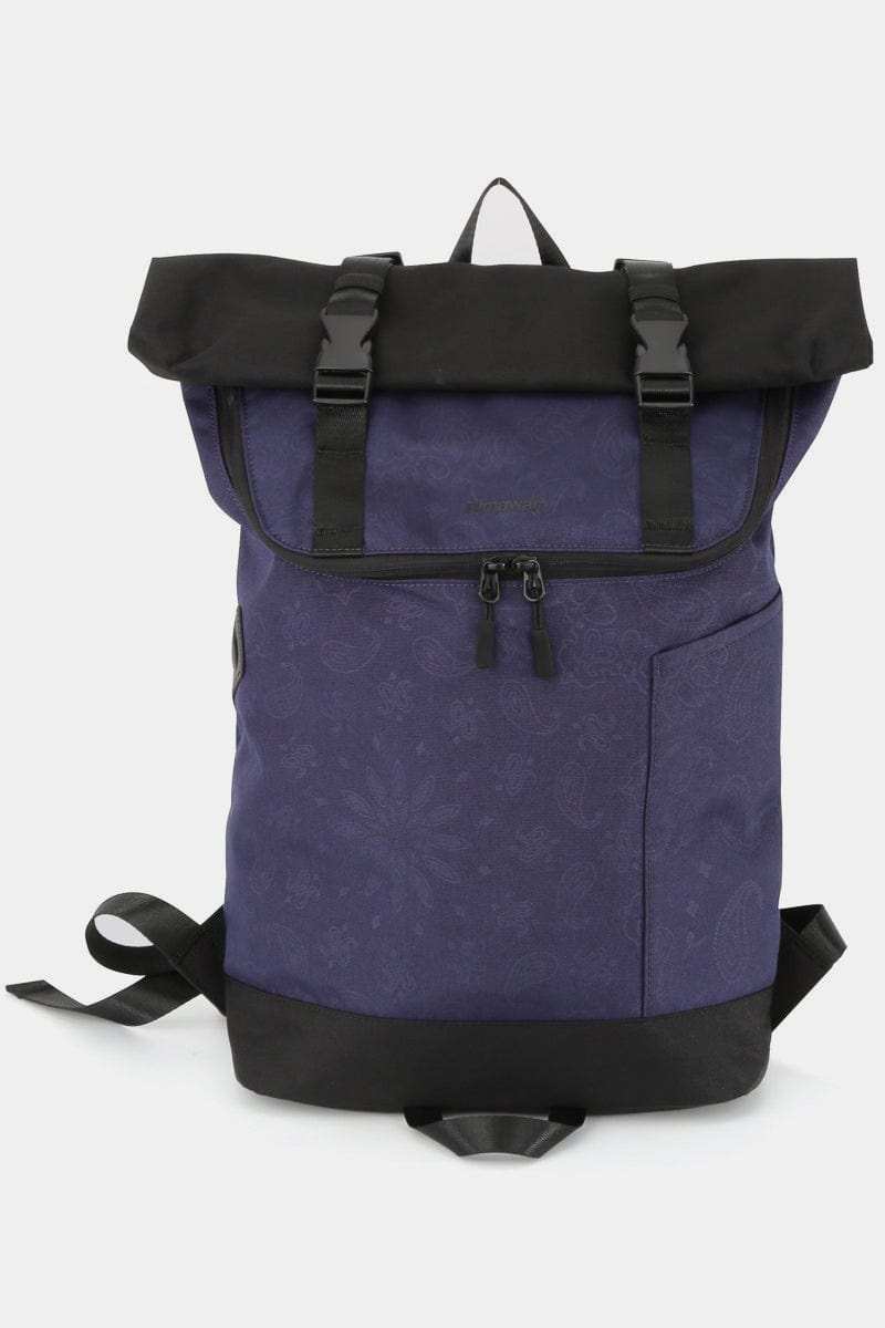 Himawari Contrast Waterproof Canvas Backpack Bag - Trendsi - Flyclothing LLC