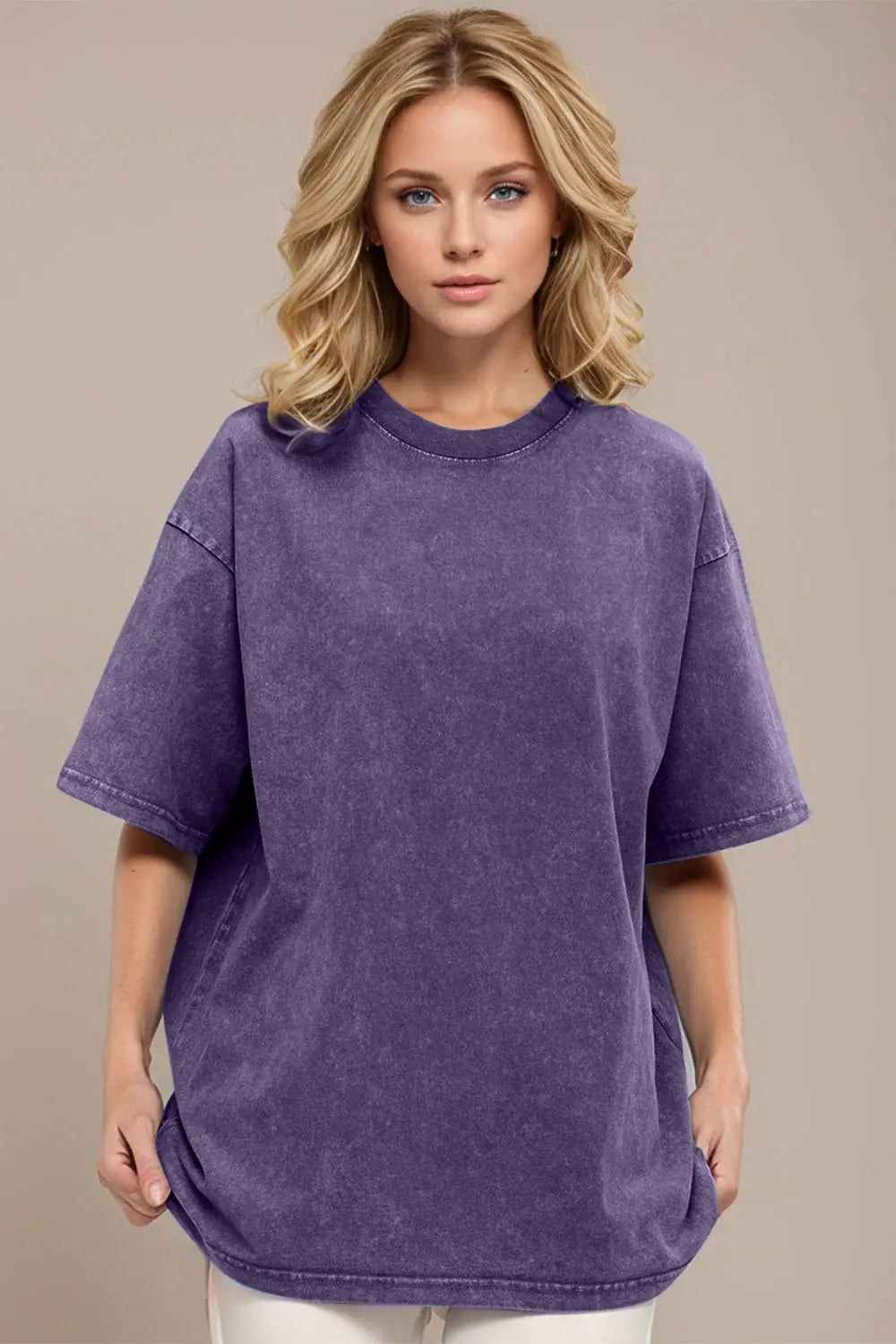 Basic Bae Round Neck Half Sleeve T-Shirt - ShopBasicbae - Flyclothing LLC