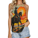 Baha Ranch Sunset Cowboy Tank Top - Baha Ranch Western Wear - Flyclothing LLC