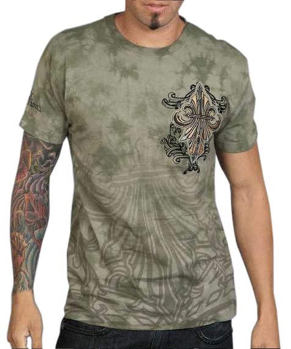 Rebel Spirit Fleur De Lis Wings T-Shirt (Mint) - Rebel Spirit Clothing - Flyclothing LLC