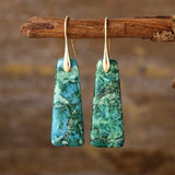 Copper Natural Stone Earrings - Trendsi - Flyclothing LLC