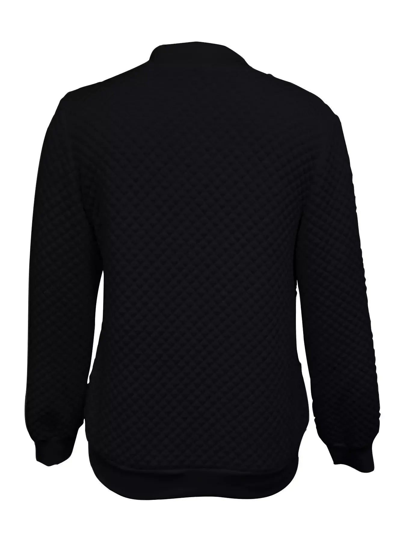 Textured Zip Up Long Sleeve Jacket - Trendsi - Flyclothing LLC