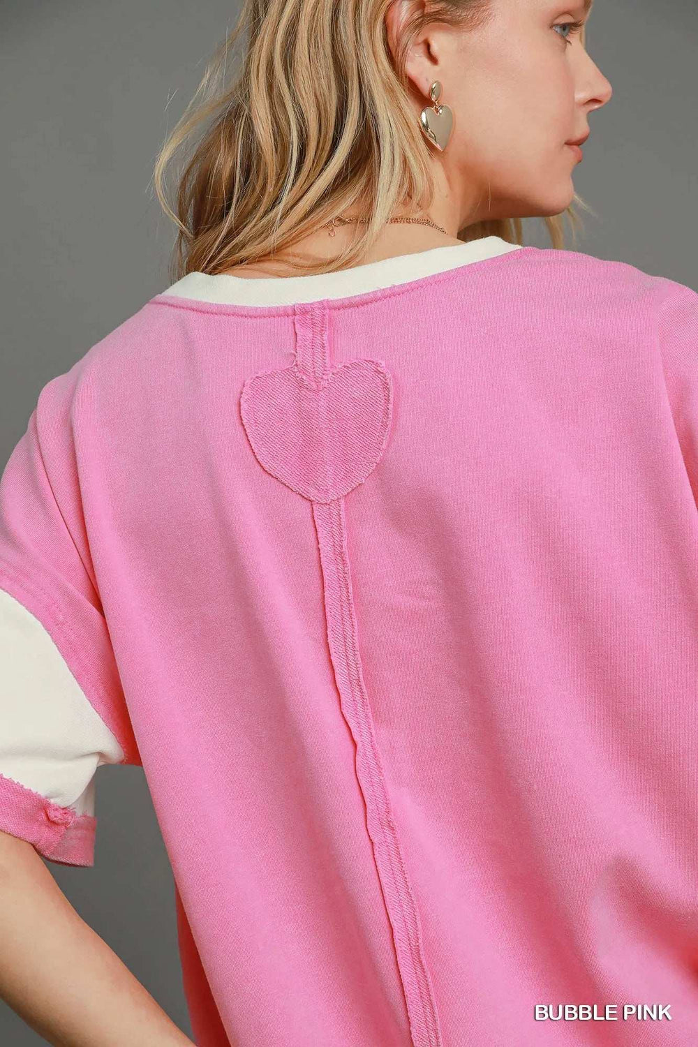 Umgee Mineral Wash ColorBlock Tunic Dress - Trendsi - Flyclothing LLC