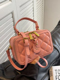 Quilted Boxy Crossbody Bag - Trendsi - Flyclothing LLC