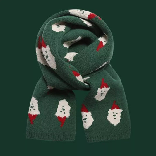 Christmas Knitted Scarf - Trendsi - Flyclothing LLC