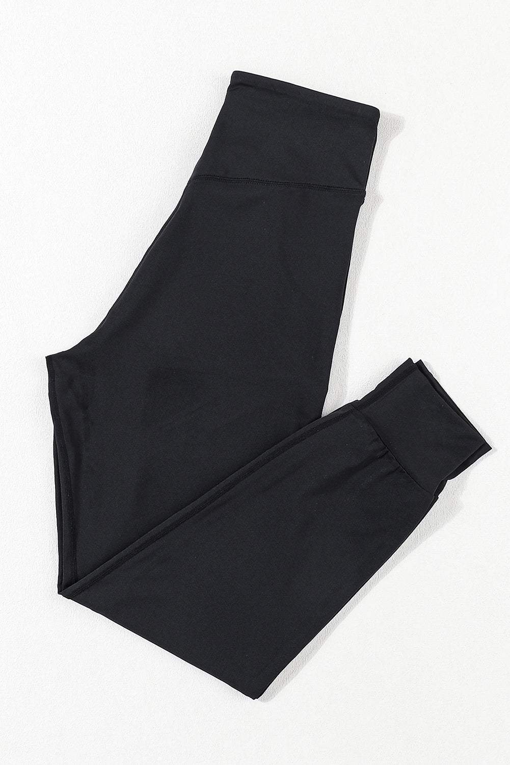 High Waist Joggers with Pockets - Trendsi - Flyclothing LLC