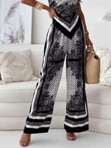 Printed Cami and Wide Leg Pants Set - Trendsi - Flyclothing LLC