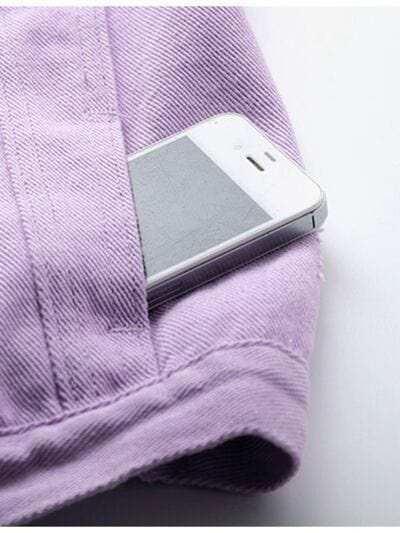 Full Size Button Down Raw Hem Sleeveless Denim Jacket Plus Size - Trendsi - Flyclothing LLC