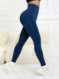 Ruched High Waist Active Leggings - Trendsi - Flyclothing LLC